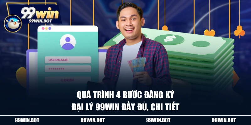 Hợp Tác Đại Lý 99WIN Hiệu Quả, Thu Nhập Không Giới Hạn 3 Quá trình 4 bước đăng ký đại lý 99WIN đầy đủ, chi tiết